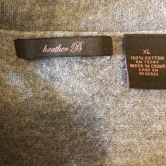 Anthropologie Heather B Thin Sweater XL - Picture 5 of 5